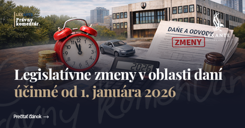 2026. január 1-től hatályos jogszabályi változások az adózás területén