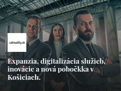 Bővítés, szolgáltatások digitalizálása, innovációk és új fióktelep Kassán.