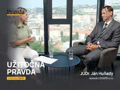 VIDEÓ: JUDr. Ján Huňady a LEXANTE-tól a Hasznos igazság podcastban az önfoglalkoztatás, juttatások és buktatók témájában.