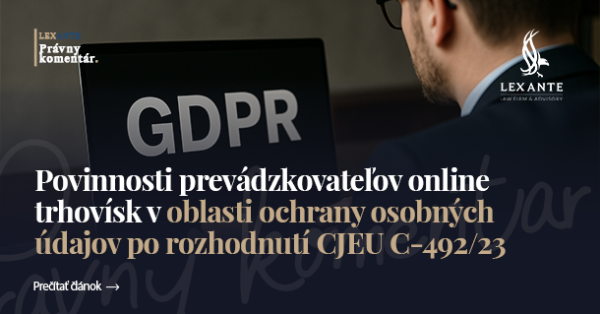 Az online piacterek üzemeltetőinek kötelezettségei a személyes adatok védelmében az EUB C-492/23.